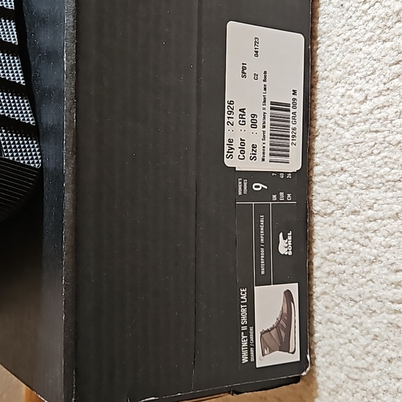 Whitney II Short Lace Waterproof  Cold Weather Boots. Size 9 - Picture 6 of 8